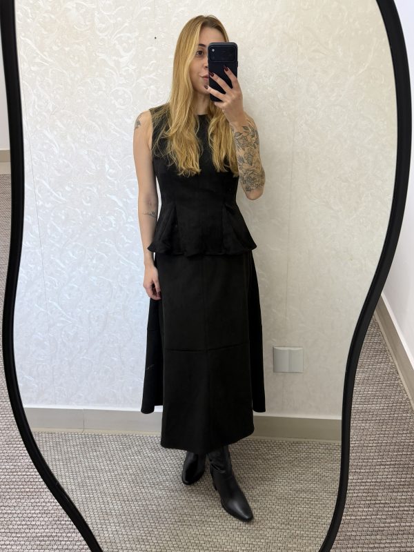 BLUSA PEPLUM CAMURÇA