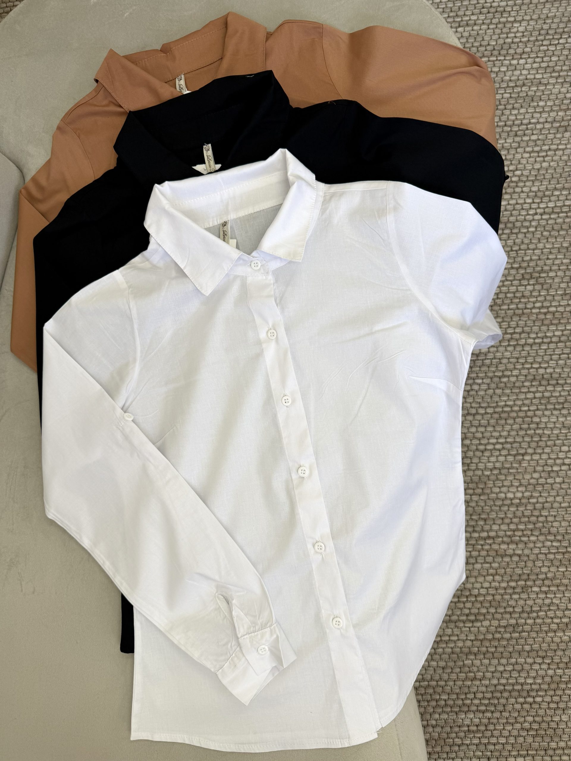 Camisa tricoline