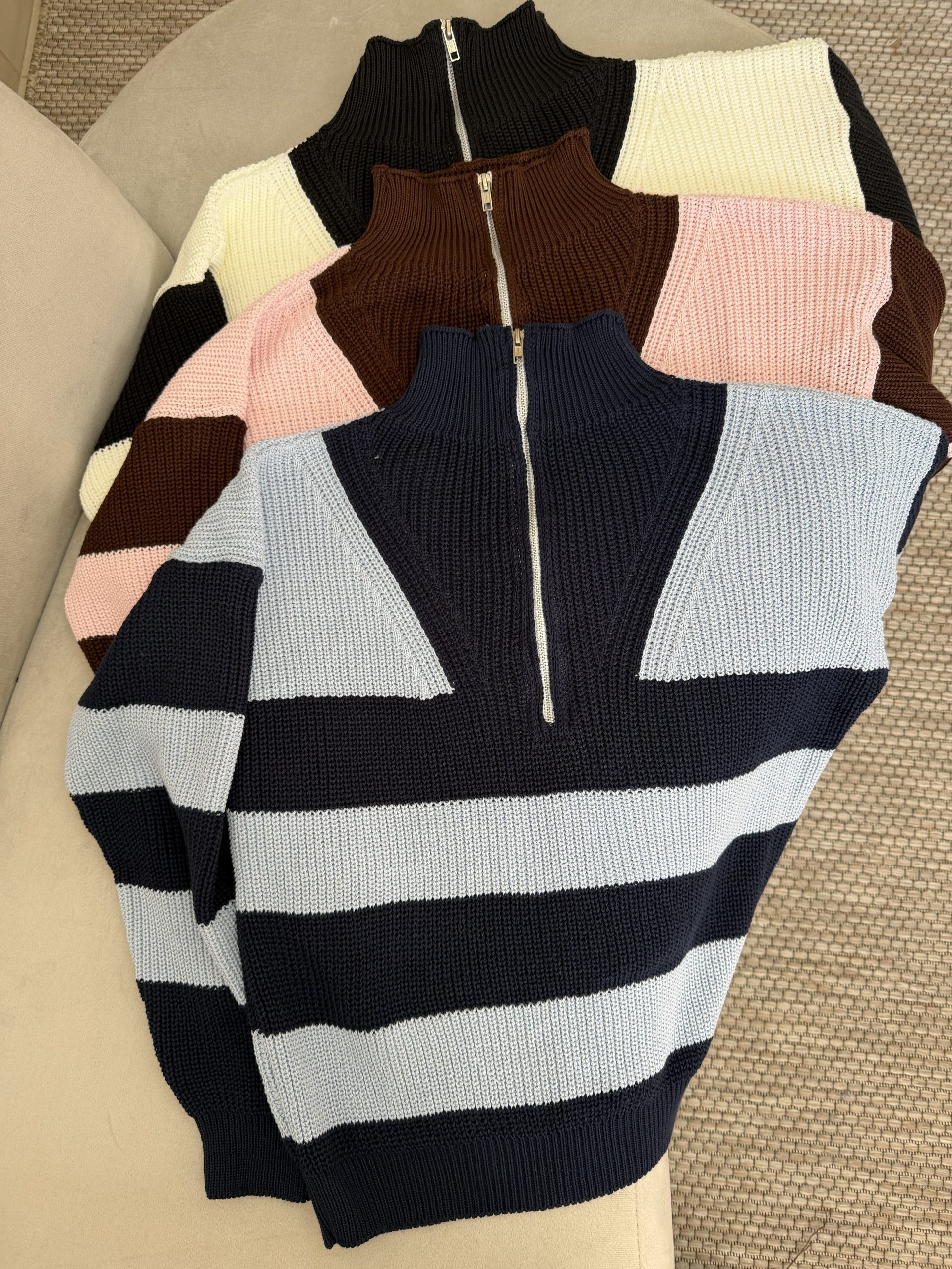 TRICOT zíper